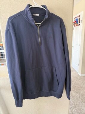 Katin Navy Blue Quarter-Zip Sweater Pullover